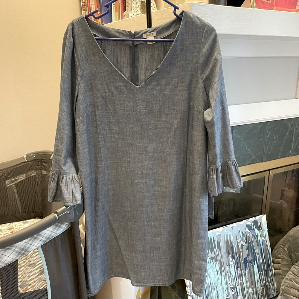 J Crew Factory | Chambray Dress